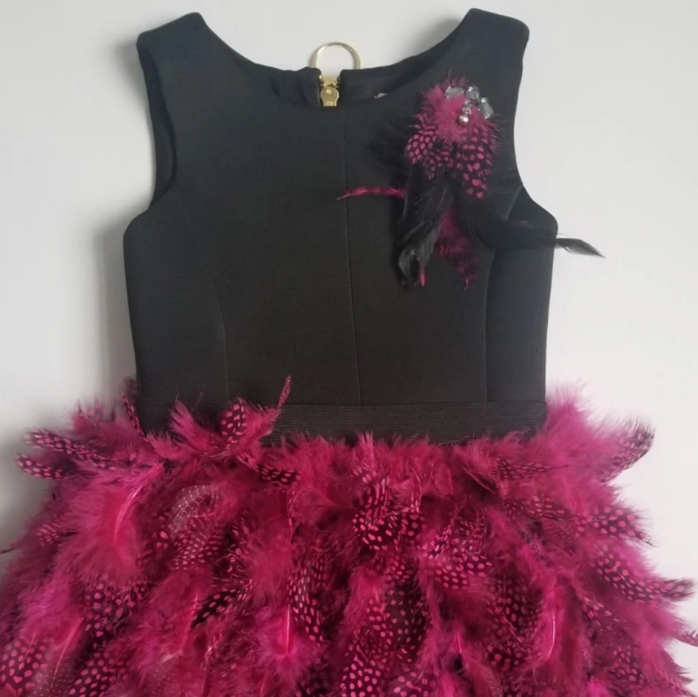 Chasing fireflies Zoe LTD girl's feather dress - Picture 6 of 11